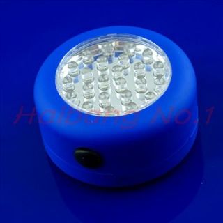  Portable Camping 24 LED Stick Up Magnetic Handy Light Lamp Torch Y1