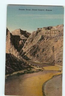 Vintage Postcards Granite Gorge Grand Canyon Arizona