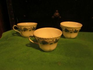 Harker Royal Gardoon Ivy Pattern Cups