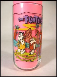 1991 Hanna Barbera The Flinstones Glass First 30 Years