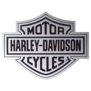  Harley Davidson Chrome Bar Shield Decal