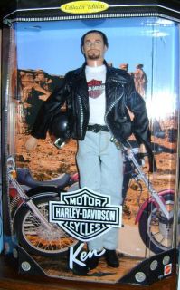 1998 Harley Davidson Ken 1 Collector Edition Barbie