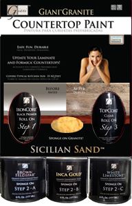 Giani Granite Countertop Paint Kit Sicilian Sand Brand New Unopened