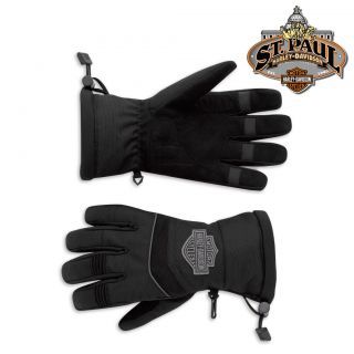 Harley® Mens Waterproof Nylon Gloves 98338 11VM