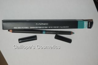 Mac Heatherette BNIB Black Funk Pop Blue Dual Pencil