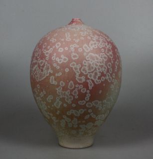 Hein Severijns Holland stunning porcelain vase crystalline glaze