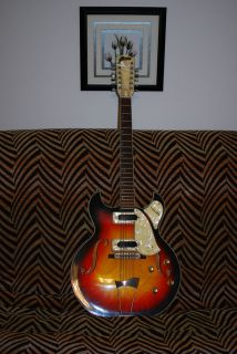 1960s Greco 12 string Hollowbody Electric guitar