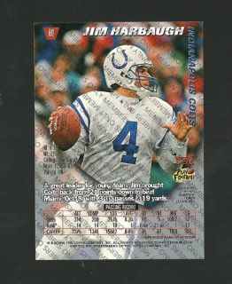 Jim Harbaugh Colts 1996 Members Only Master Set 80