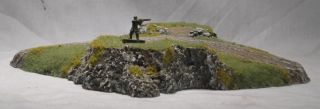 Terrain for Wargames Two Low Grassy Hills Nice