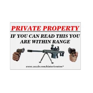 Private Property. Lawn Sign 