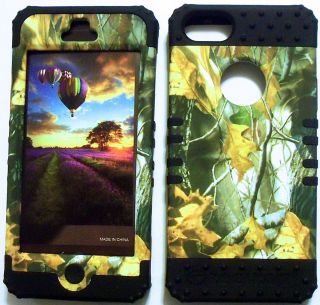  Skin Hybrid Apple iPhone 5 Rubber Hard Protector Cover Case