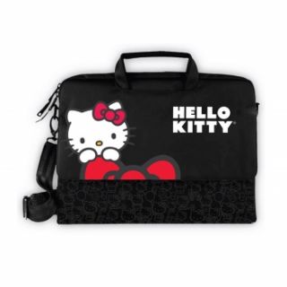 Hello Kitty Notebook Laptop Computer Case Bag Black New