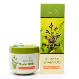 shampoo anti grey hair master herb 21315 420 ml color restoration for