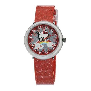 Swatch Kids ZFFL017 Quartz Silver Dial Hello Kitty Watch