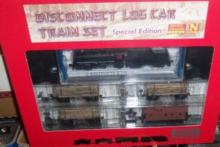 scale Micro Trains   Disconnect Log Car Set   NIB