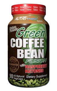 Green Coffee Bean Fusion with Raspberry Ketones 90 Capsule