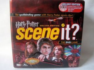 Scene It Harry Potter Game DVD Deluxe Edition with Tin Storage Case