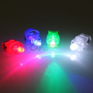Lot 80 Mix LED Party Laser Finger LED Light Beam Torch Ring for Party
