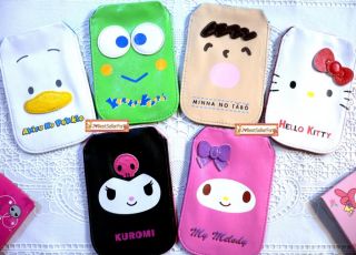 Hello Kitty Cat iPod iPhone Touch Phone Case Holder Bag