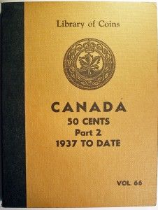 Library of Coins Canadian 50 Cent Album Part 2 1937 to Date