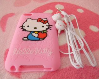 hello kitty earphones ipod touch 4g hello kitty silicone case cover