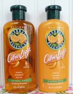 Herbal Essences Citrus Lift Shampoo Conditioner Tangerine Lemongrass