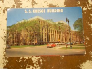 Kresge Building Downtown Detroit 1960s Lucy Gridley