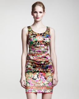 Dolce & Gabbana Floral Print Sheath Dress   