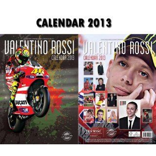 VALENTINO ROSSI 2013 CALENDAR + FREE VALENTINO ROSSI KEY