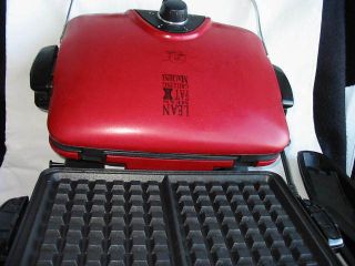 George Foreman Red G5 Indoor Grill with 5 Interchangeable Plates