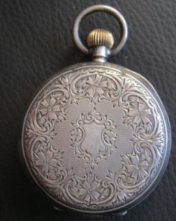 West end watch co silver pocket watch , competition , bombay calcutta.