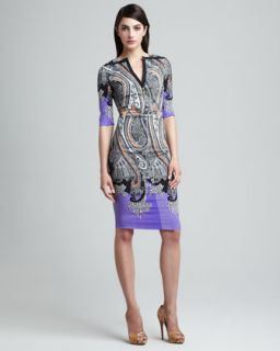 Paisley Print Dress  