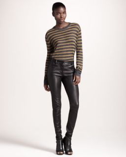 by Alexander Wang Four Pocket Leather Leggings   