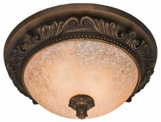 Hunter 83003 Aventine Bathroom Fan with Light and Nightlight, Aged