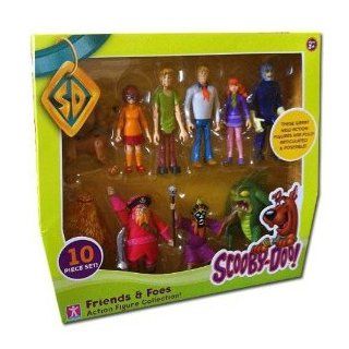 Scooby Doo 10 Friends & Foes Action Figure Collection