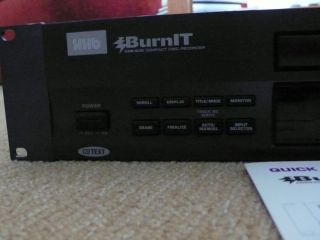 HHB CDR 830 BurnIT burn it CD recorder fantastic condition studio use