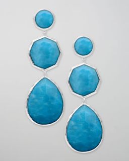 Ippolita Turquoise Crazy Eight Wonderland Earrings   