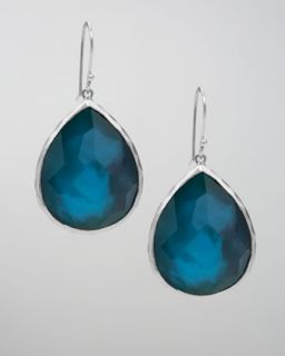 Judith Ripka Quartz Doublet Drop Earrings, Blue   