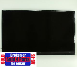  Is Broken Sharp LC 60LE633U 60 1080p HD TV for Parts or Repair