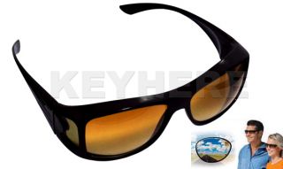 HD Vision Night Wrap Around Sunglasses as on TV Unisex K0E1