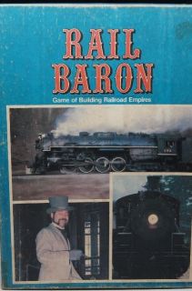  Baron Game of Building Railroad Empires Avalon Hill Game Com No.Ga 295