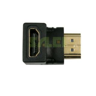 90 Degree Angle Shaped HDMI Male to F Converter Adapter