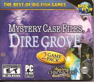 Mystery Case Files Dire Grove + Bonus Hidden Object PC Games
