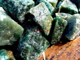 Natural DARK GREEN AVENTURINE 1000 Carats Rough Rock Gemstone Quartz