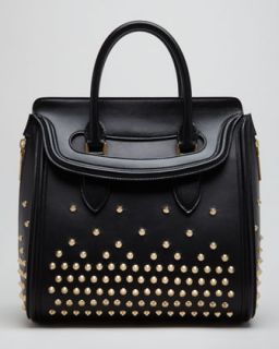 Medium Heroine Satchel Bag, Black