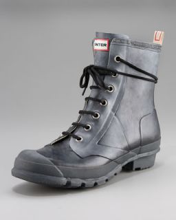 Hunter Boot Bormio Combat Boot, Espresso   