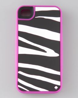kate spade new york zebra print soft silicon iPhone 4 case   Neiman