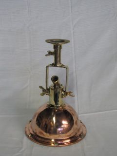 NAUTICAL COPPER AND BRASS DECK SPOTLIGHT   GREAT SIZE  SHIP SALVAGED