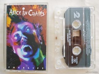 alice in chains facelift cassette tape 90 s columbia time