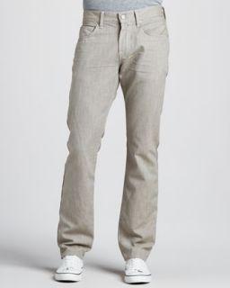 N21RR 7 For All Mankind The Straight Twill Pants, Coconut